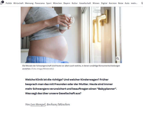 Baby Planner & Schwangerschafts-Concierge